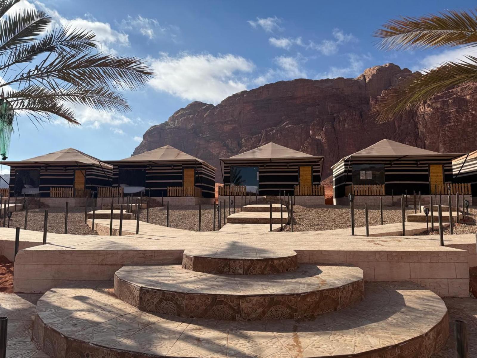 Hotel Khazali Mountain Camp Wadi Rum Exterior foto