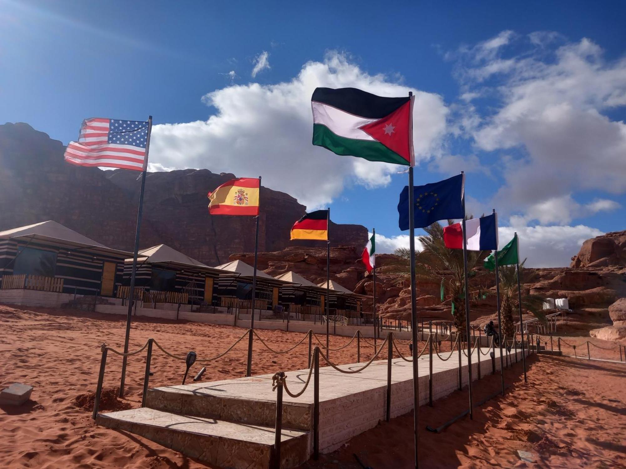 Hotel Khazali Mountain Camp Wadi Rum Exterior foto